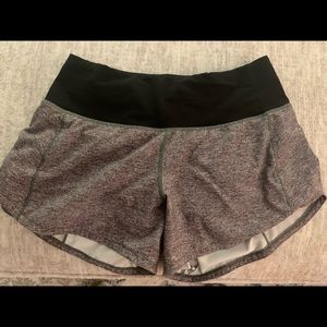 Lululemon Speed Up Shorts- size 2. 4inch length.
